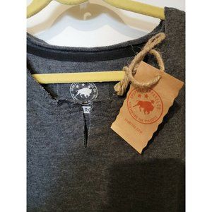 Sportiqe Apparel  Gray Rough Hewn Sweat Tee